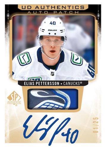 2020-21-SP-Authentic-Hockey-Cards-UD-Authentics-Auto-Patch-Elias-Pettersson